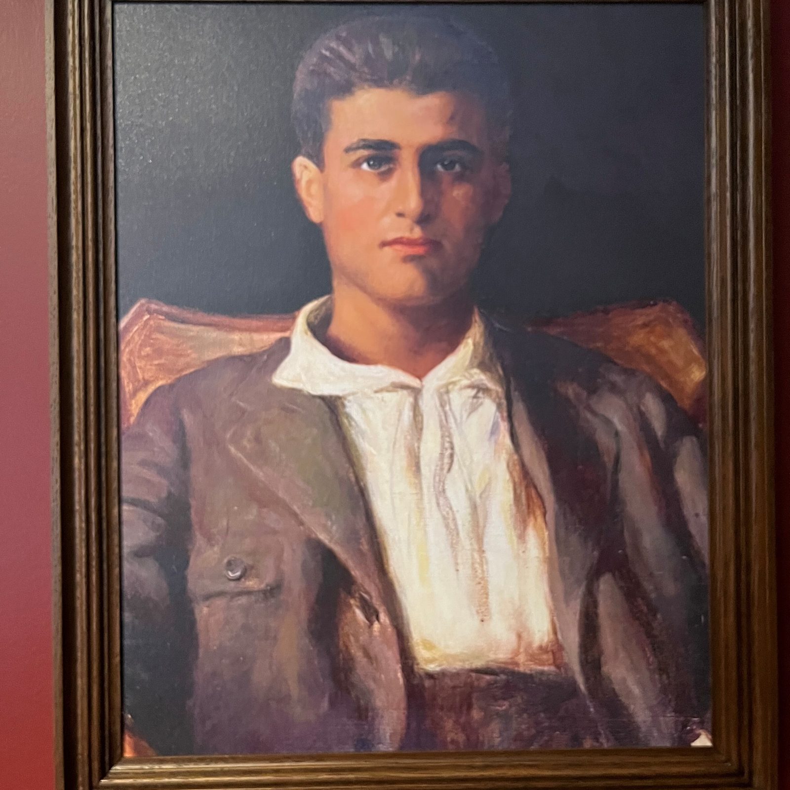 The new Frassati Chapel at Immaculate Conception Parish in Washington, D.C., is named for Blessed Pier Giorgio Frassati, who will be canonized by Pope Leo XIV on Sept. 7, 2025. The chapel includes a portrait of Blessed Pier Giorgio, an Italian young adult who died in 1925 and was known for his devotion to the Eucharist and service to those in need. (Catholic Standard photo by Mark Zimmermann)