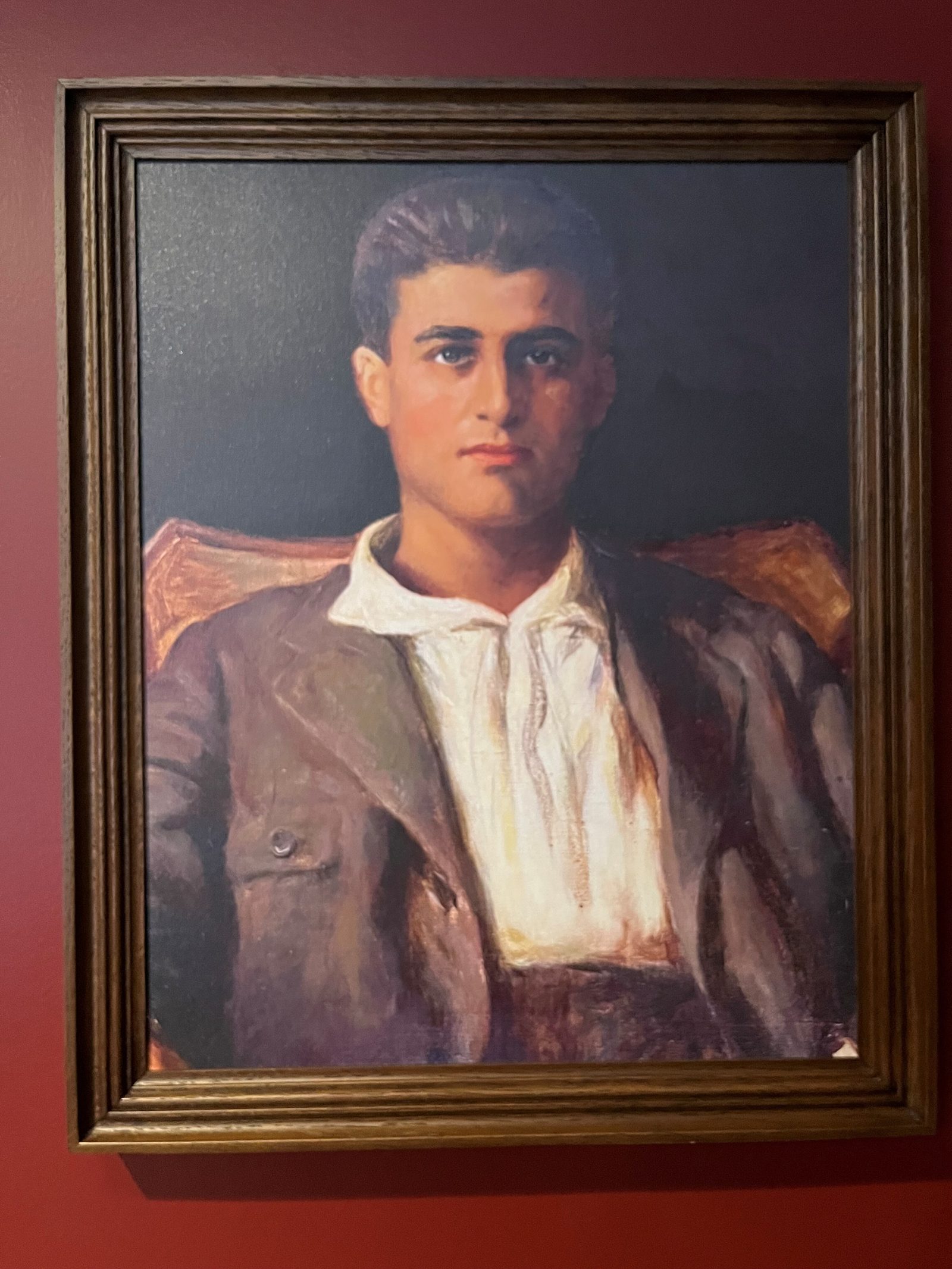 The new Frassati Chapel at Immaculate Conception Parish in Washington, D.C., is named for Blessed Pier Giorgio Frassati, who will be canonized by Pope Leo XIV on Sept. 7, 2025. The chapel includes a portrait of Blessed Pier Giorgio, an Italian young adult who died in 1925 and was known for his devotion to the Eucharist and service to those in need. (Catholic Standard photo by Mark Zimmermann)