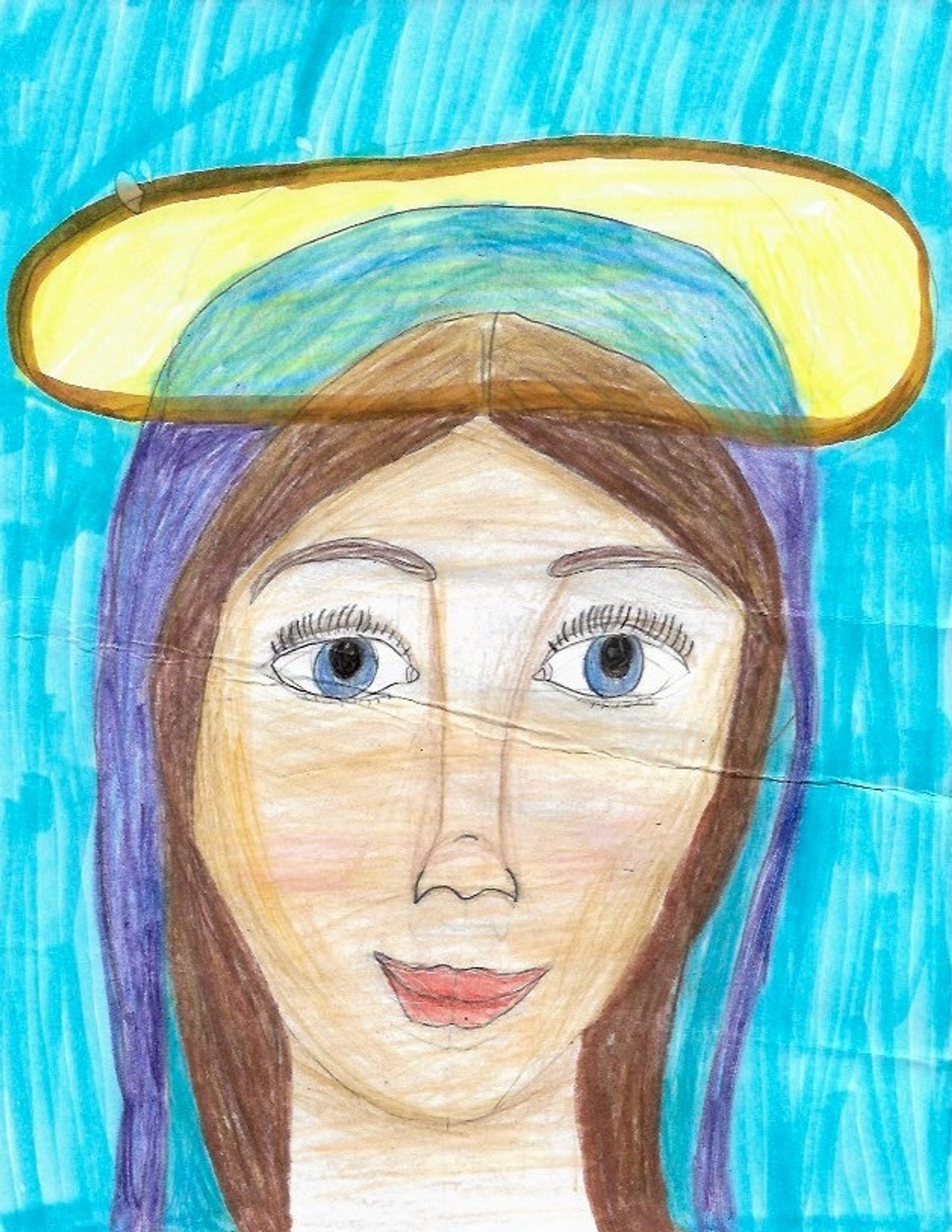 “I admire many things about Mary. But one thing that I admire the most is her desire to say yes. Even though she would have sorrow and the degree of difficulty was great, Mary still said yes. I admire how much she wanted to say yes to God.” – Artwork and writing by Coco Chiu, seventh grade, St. Bartholomew School, Bethesda