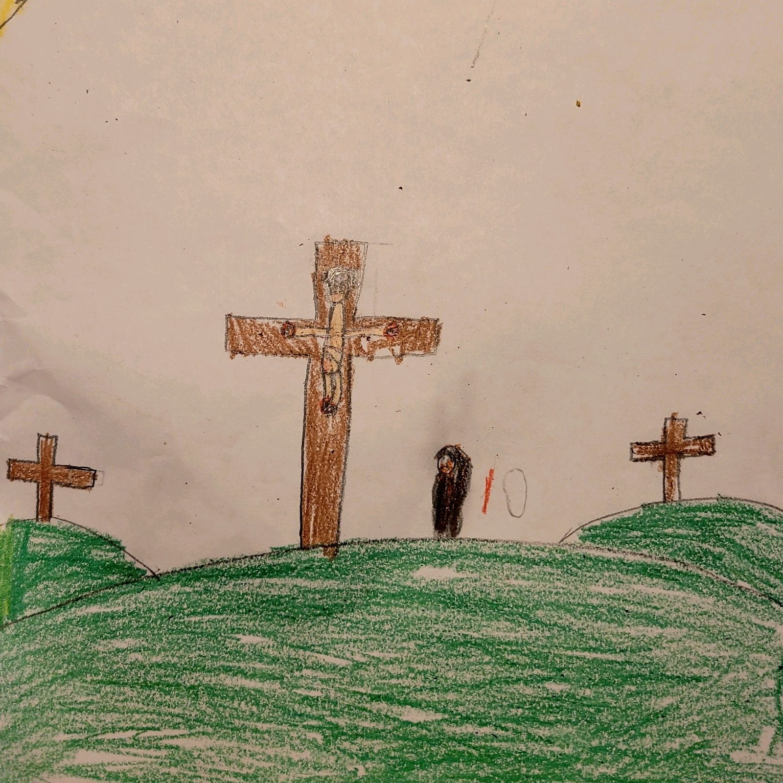 Artwork by Folefac Khumbah, fourth grade, Academy of St. Matthias the Apostle, Lanham, Maryland
