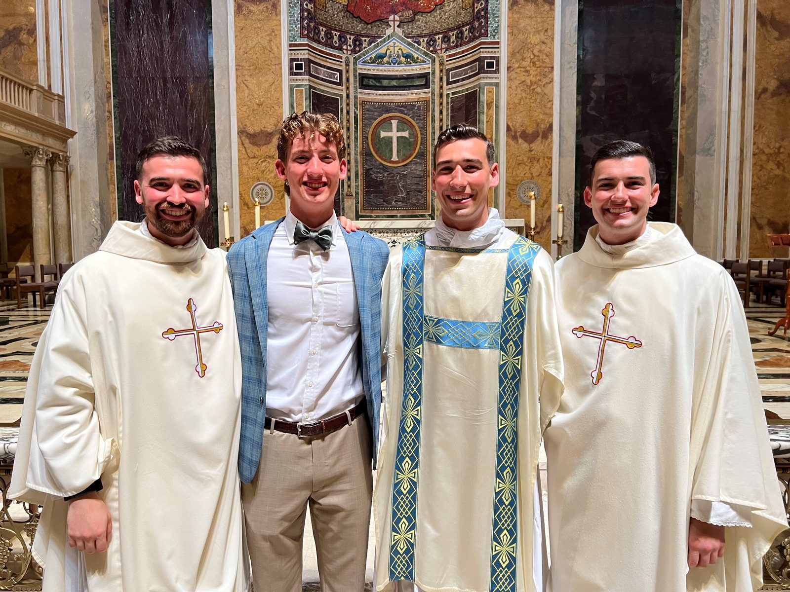 After new priest s ordination three Morrison brothers will be brother After new priest s ordination three Morrison brothers will be brother