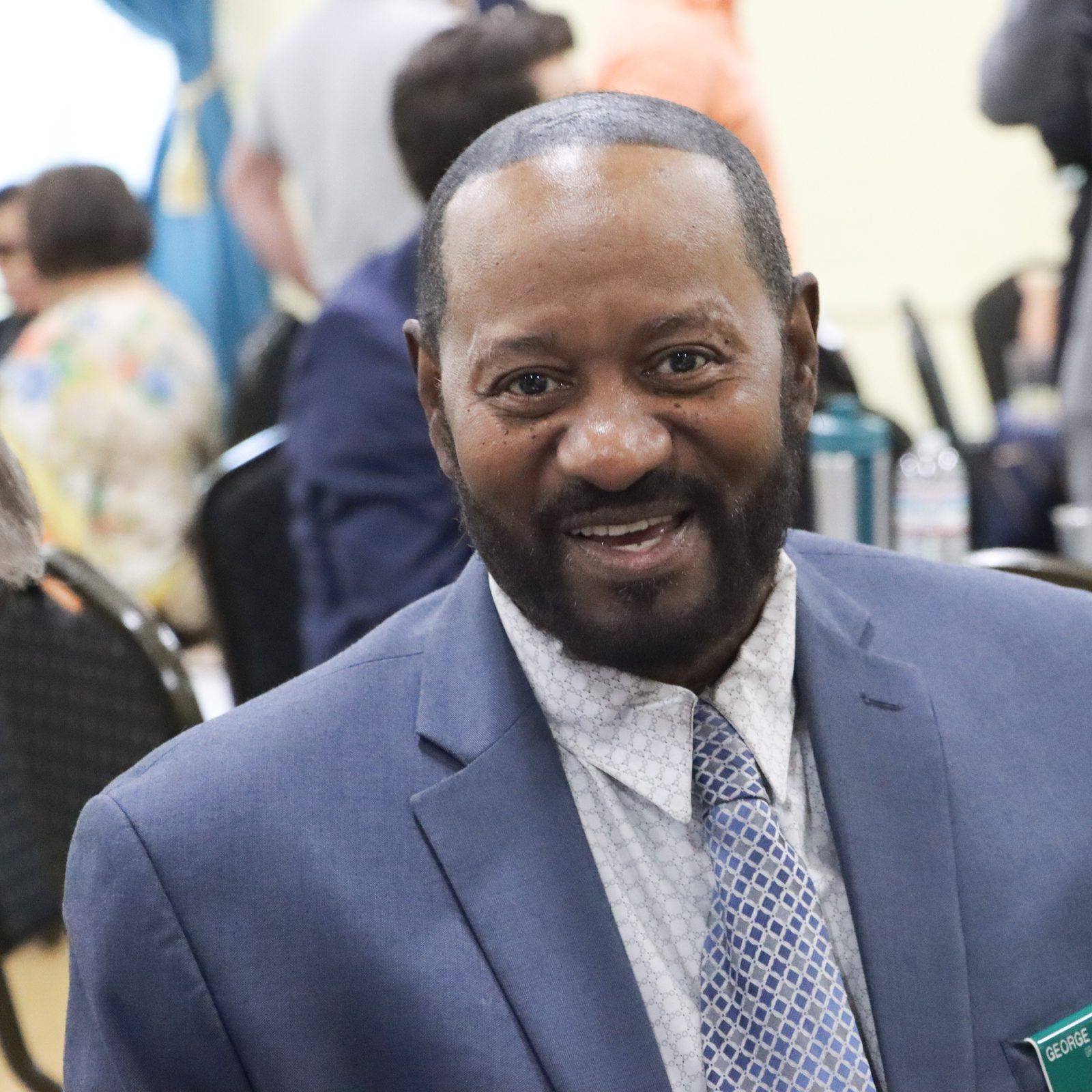 George Hendrix has been a member of St. Ignatius Parish in Oxon Hill for about 25 years, and he is a Grand Knight in the Knights of Columbus and serves on the St. Ignatius Finance Council. The parish marked the 175th anniversary of the founding of St. Ignatius Church with a Mass and reception on July 28, 2024. (Catholic Standard photo by Javier Diaz)