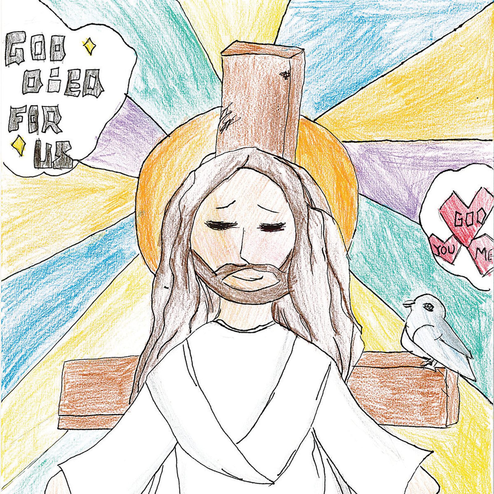 Artwork by KaYi Chau, sixth grade, St. Columba School, Oxon Hill