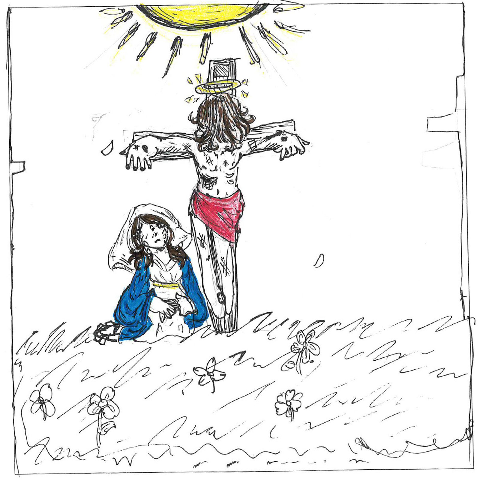 Artwork by Sadie Grey, fifth grade, Our Lady Star of the Sea School, Solomons