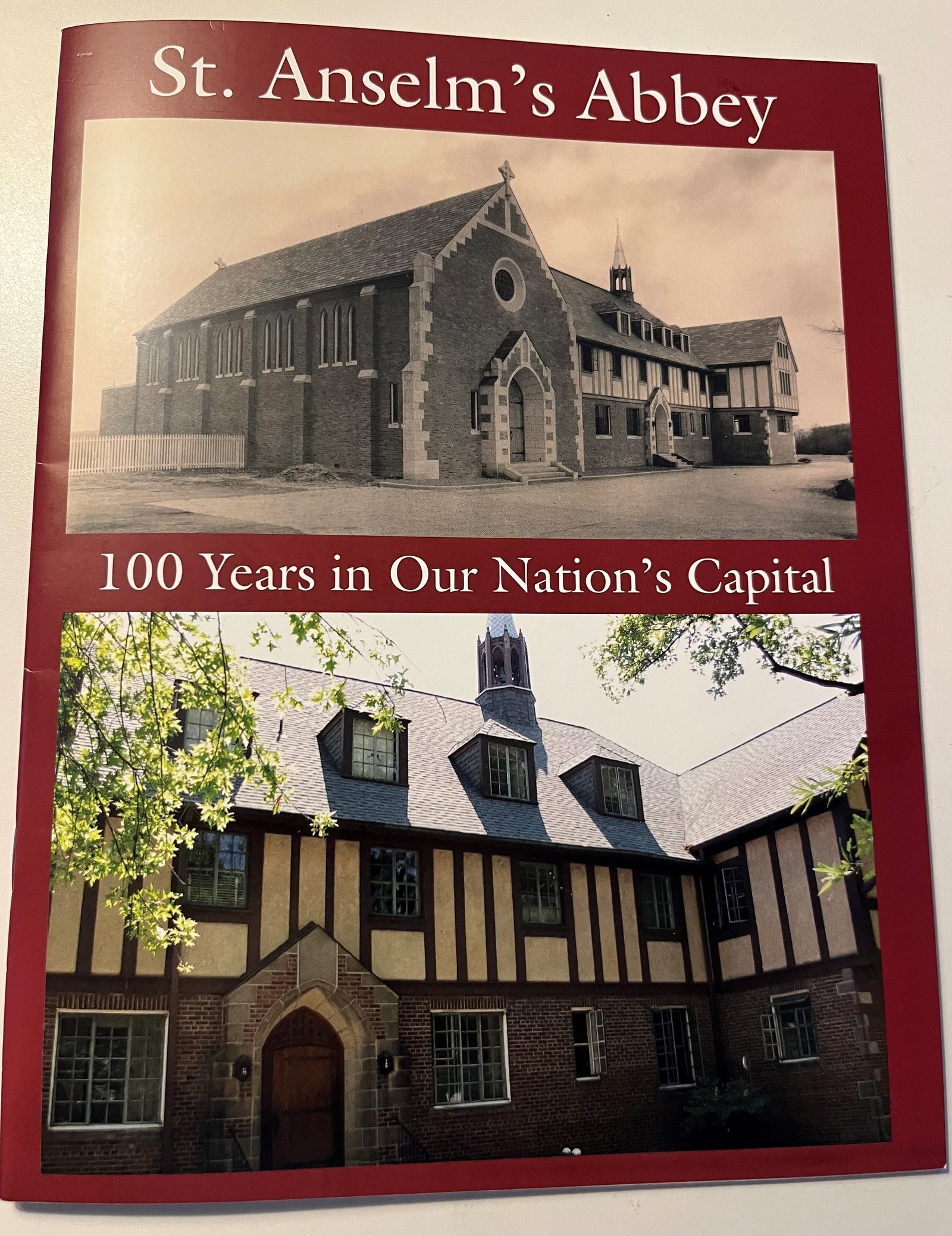 A commemorative booklet for the 100th anniversary of St. Anselm’s Abbey in Washington traces the history of the Benedictine abbey and its school and highlights its pioneer monks and teachers.