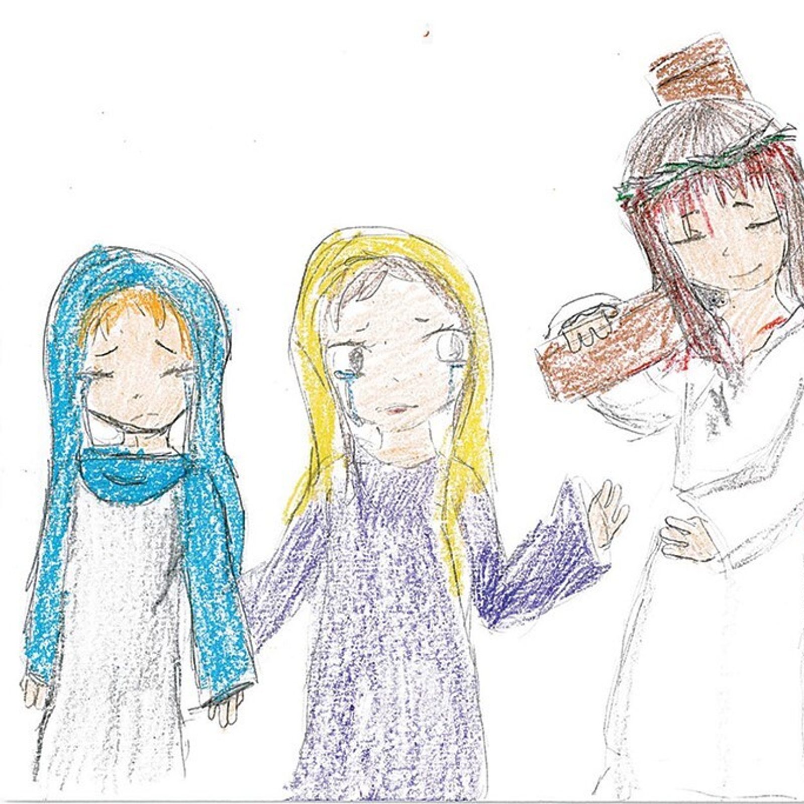 Artwork by Sonali Jenkins, eighth grade, St. Columba School, Oxon Hill