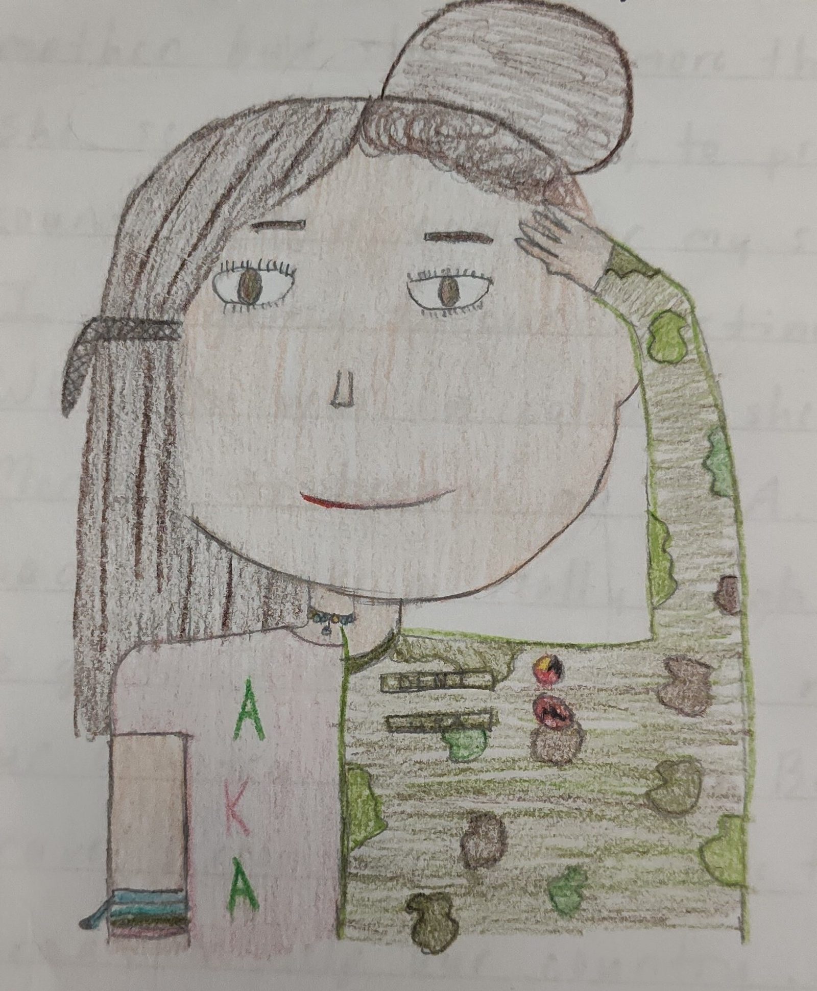 Artwork by Taylor Dent, fourth grade, St. Mary’s School, Bryantown