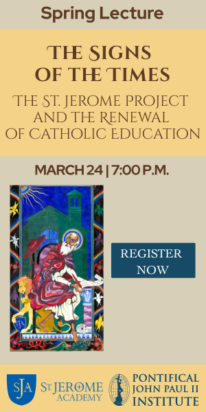 POntifical John Paul II Institute-Lecture