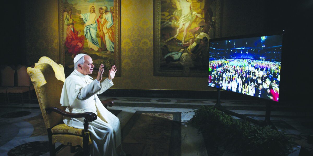 Pope tells U.S. high school students their voice, ideas, faith matter