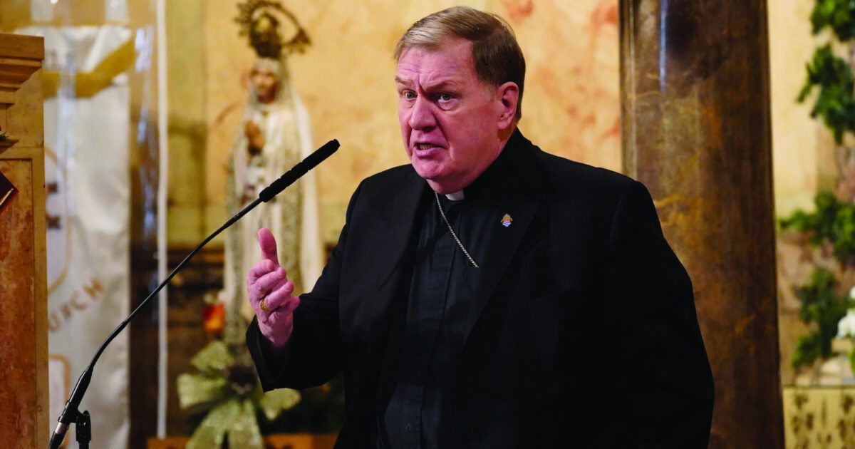 Cardinal Tobin urges ‘no to violence,’ stop funding ‘lawless organization’ after protester killings