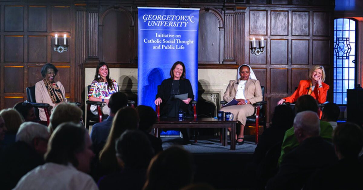 Georgetown panel examines evolving roles for women in the Catholic Church