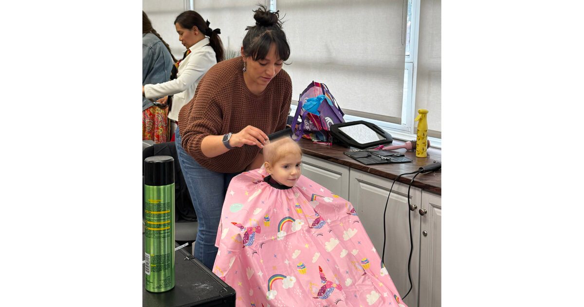 St. Jude School holds ‘Haircuts for Becca’ fundraiser for Children’s Hospital