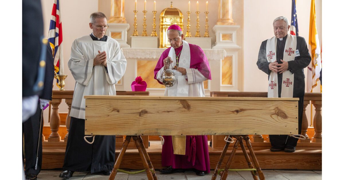 Some of Maryland’s first colonists come home, as their remains brought back for reinterment ceremony at Brick Chapel in Historic St. Mary’s City