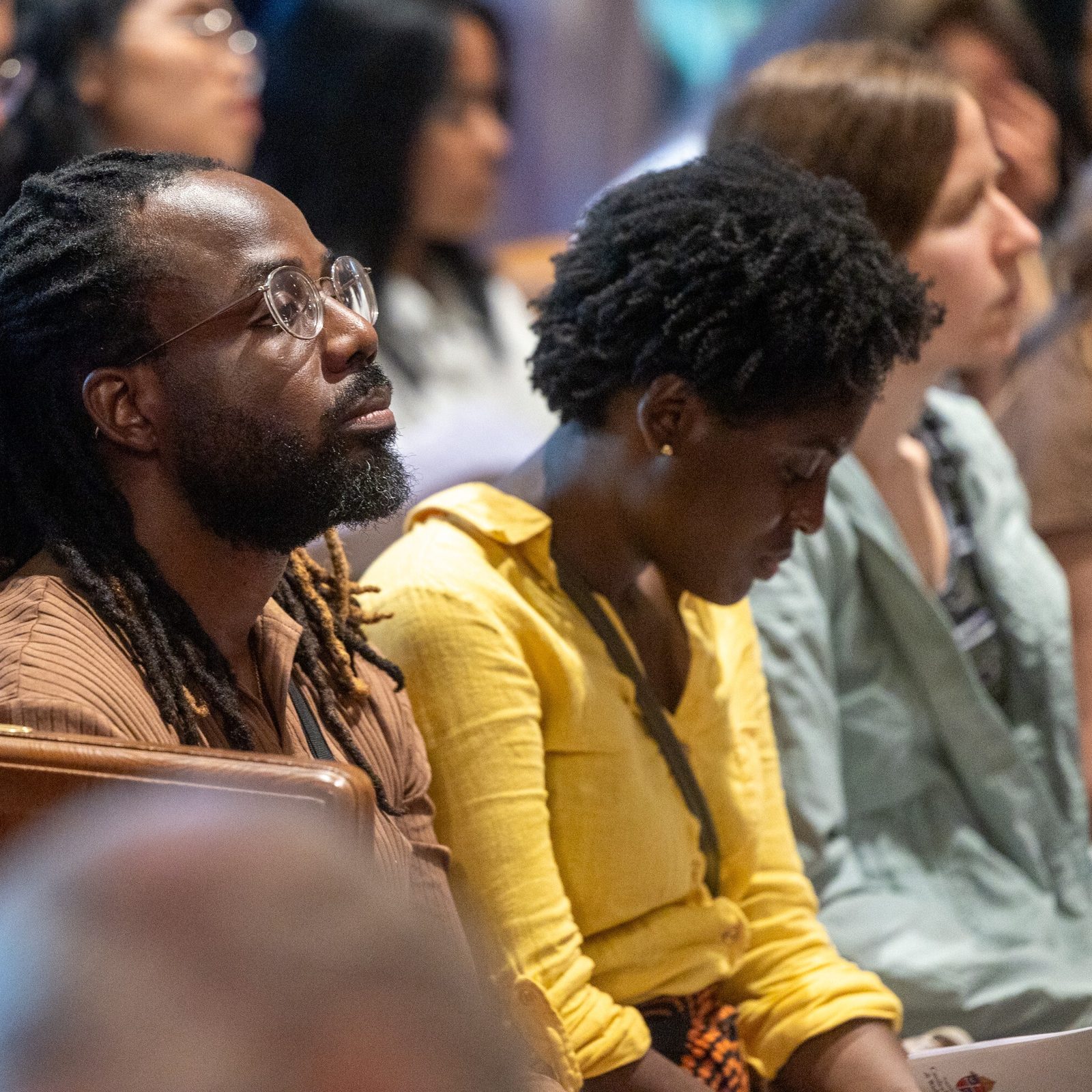 People attend a Mass marking the 111th World Day of Migrants and Refugees on Sept. 28, 2025 at the Cathedral of St. Matthew the Apostle in Washington, D.C. (Catholic Standard photo by Mihoko Owada)