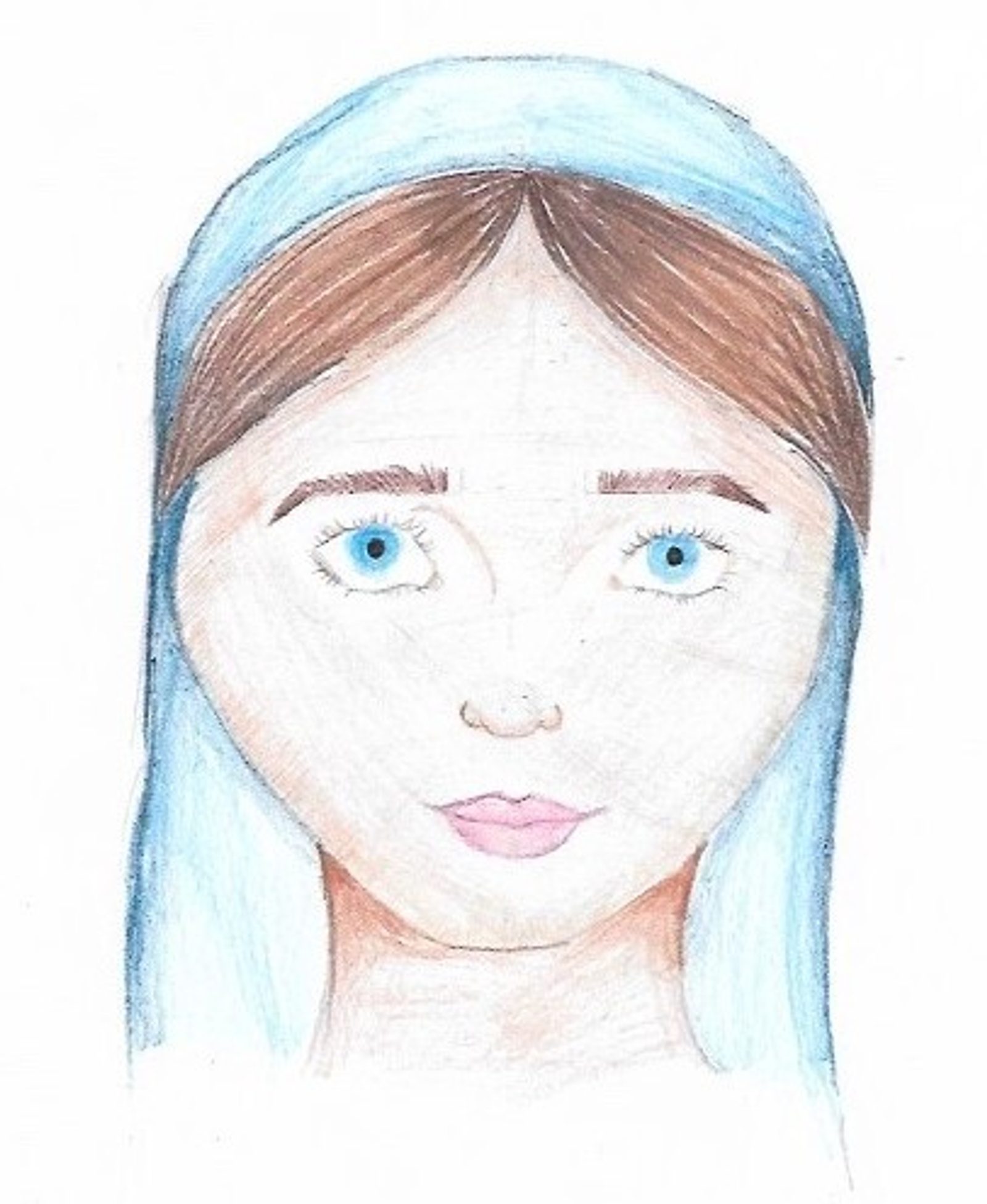 “Mary is a mother you can always count on to bring our problems to Jesus. I know when something happens to me that is rough, I go to her and pray. I know she is bringing my problems to Jesus and making sure they are getting taken care of. I also love to talk to my mother, she listens and never disregards me. My mom always asks for my opinion and makes me feel loved every day. Whenever I am sad, I go to my mom and she cheers me up. I love my mother and Mary so much. So, what Mary means to me is someone who loves me just like my mother.” – Artwork and writing by Claire Schreiber, seventh grade, St. Bartholomew School, Bethesda