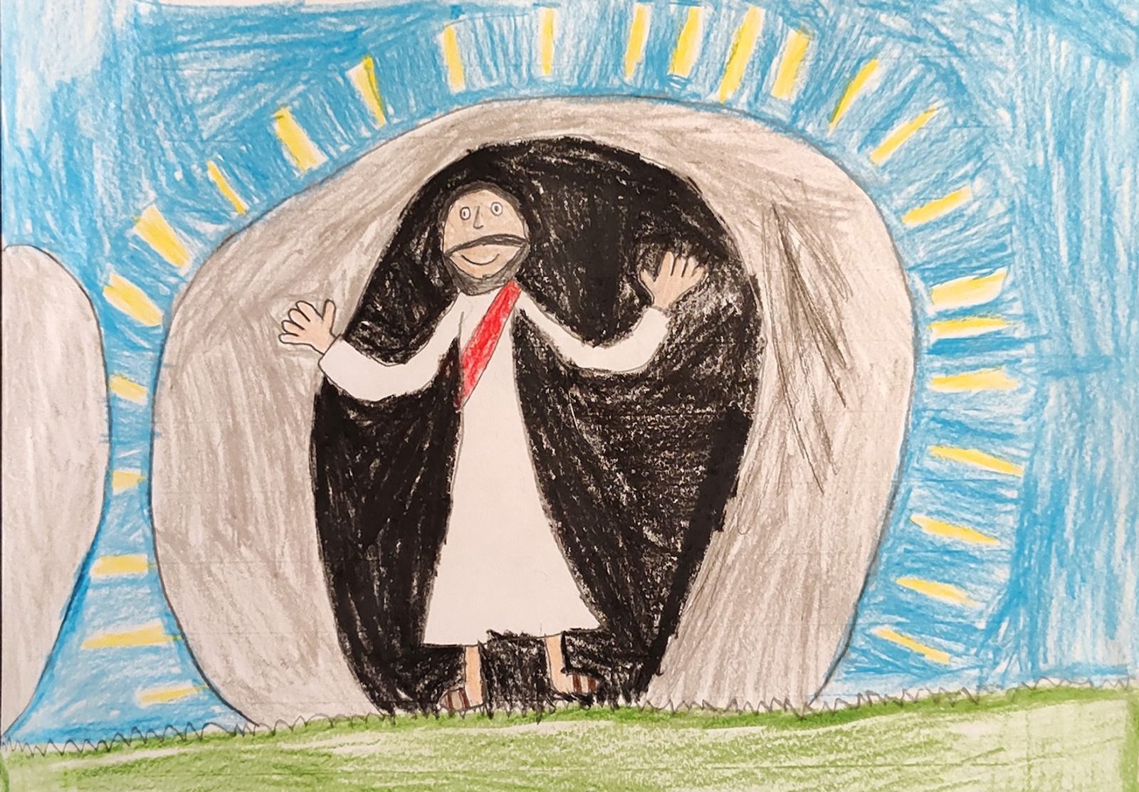 Artwork by James Brewer, fourth grade, St. Mary’s School, Bryantown