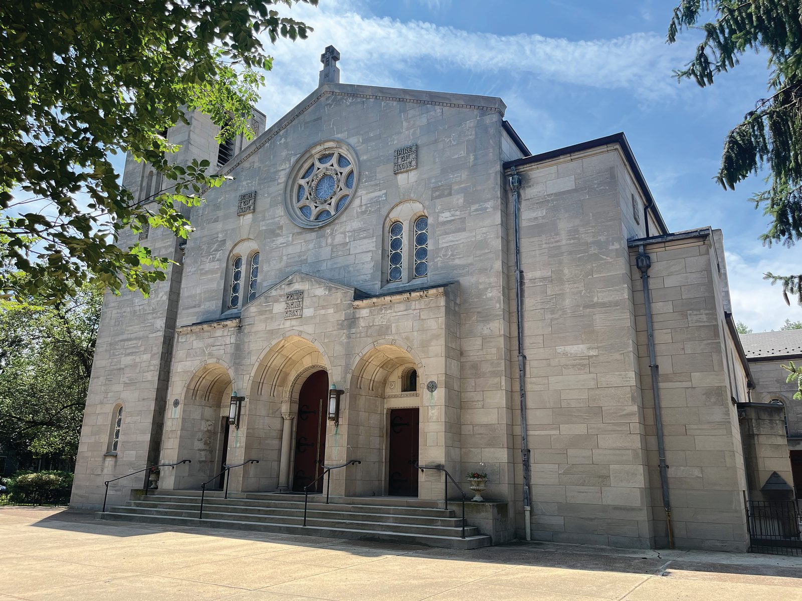 Holy Comforter-St. Cyprian Catholic Church in Washington, D.C. (Catholic Standard photo by Mark Zimmermann)