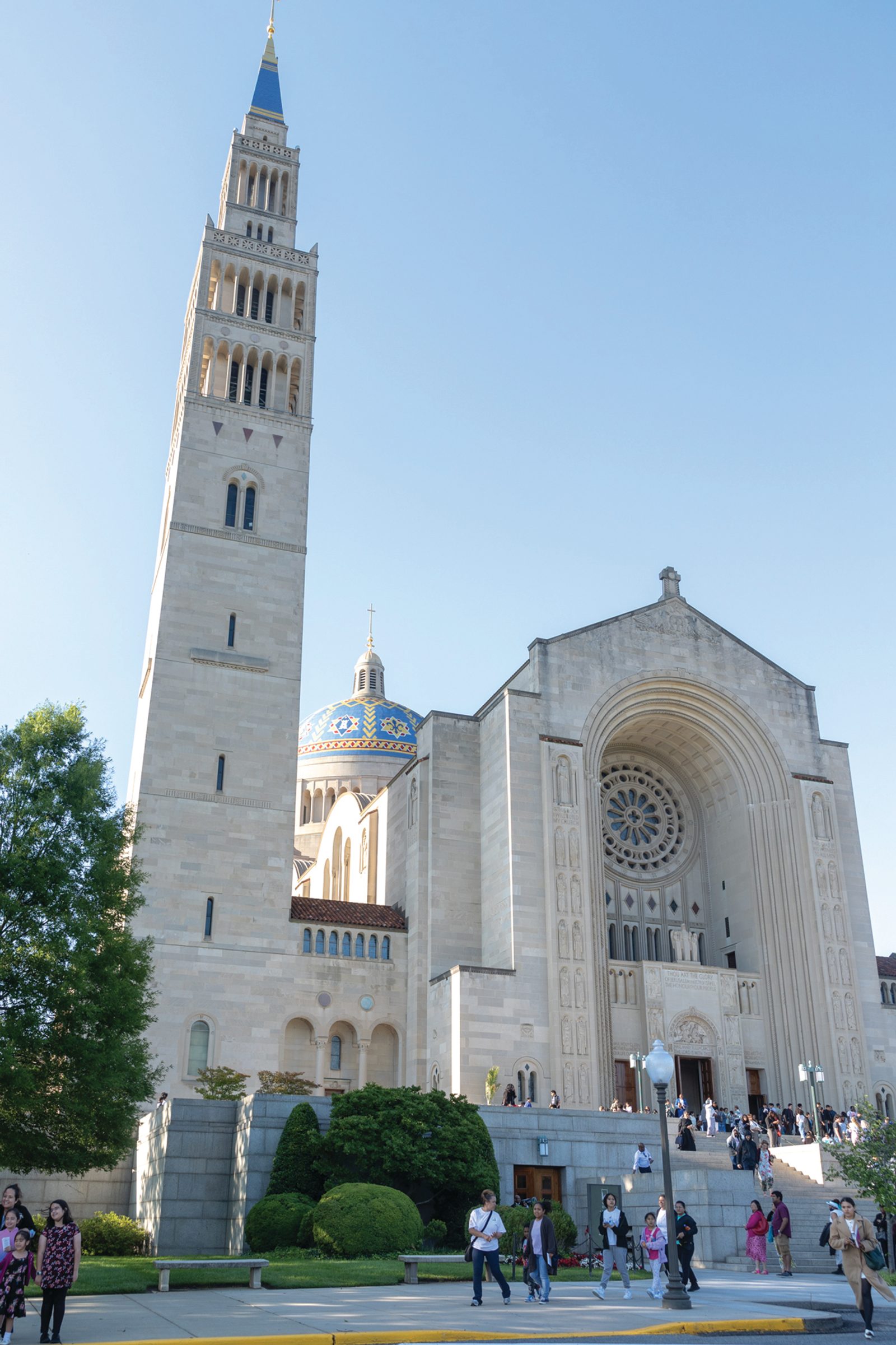 The Basilica of the National Shrine of the Immaculate Conception in Washington. (Catholic Standard photo by Mihoko Owada)