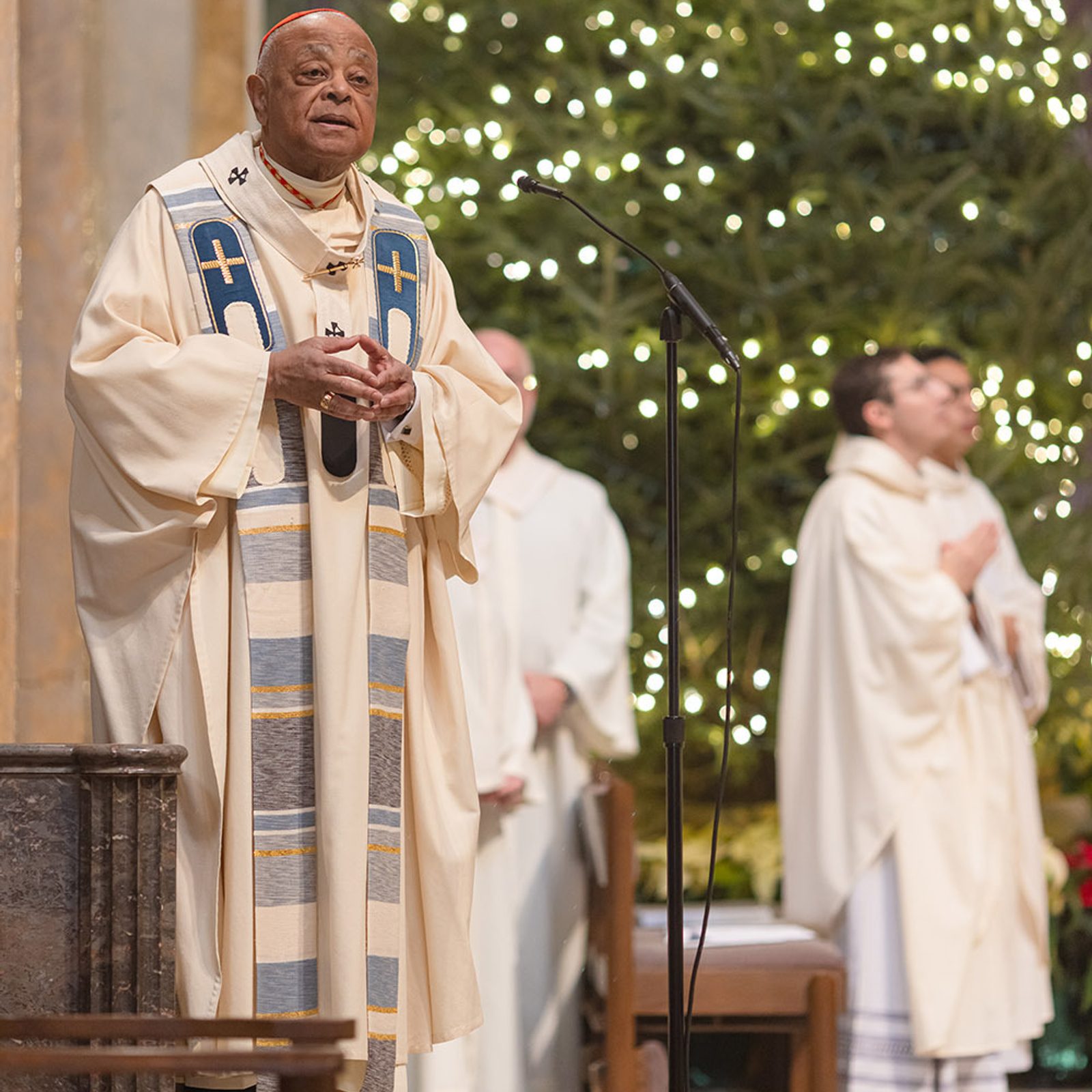 Cardinal Wilton Gregory speaks at the Opening of the Jubilee Year Mass on Jan. 1, 2025 at the Cathedral of St. Matthew the Apostle in Washington, D.C. The Mass also marked the Solemnity of the Blessed Virgin Mary, the Mother of God. (Catholic Standard photo by Rachel Lincoln)